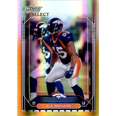 2006 Select Gold #83 D.J. Williams