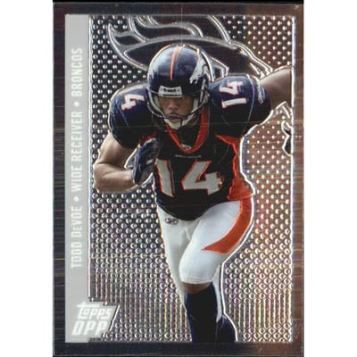 2006 Topps Draft Picks and Prospects Chrome Silver #110 Todd DeVoe