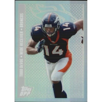 2006 Topps Draft Picks and Prospects Chrome Silver Refractors #110 Todd DeVoe