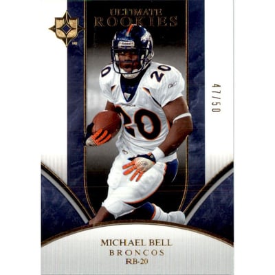 2006 Ultimate Collection Gold #351 Mike Bell