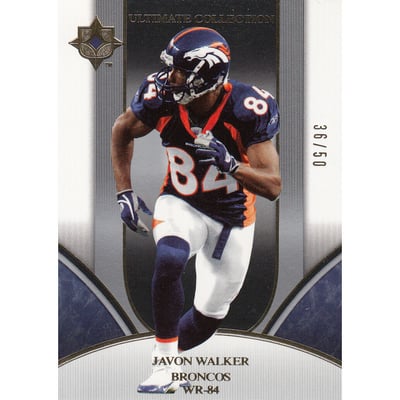 2006 Ultimate Collection Gold #59 Javon Walker