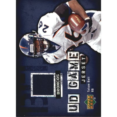 2006 Upper Deck Game Jerseys #GJTB Tatum Bell