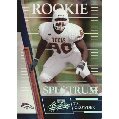 2007 Absolute Memorabilia Spectrum Silver #200 Tim Crowder