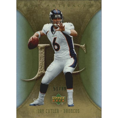 2007 Artifacts Green #31 Jay Cutler