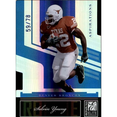 2007 Donruss Elite Aspirations #186 Selvin Young/78