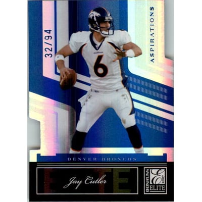 2007 Donruss Elite Aspirations #31 Jay Cutler/94
