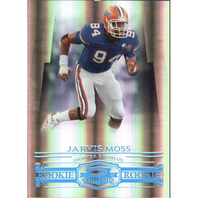 2007 Donruss Threads Platinum Holofoil #218 Jarvis Moss
