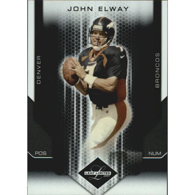 2007 Leaf Limited #150 John Elway