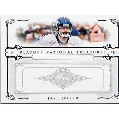 2007 Playoff National Treasures #12 Jay Cutler