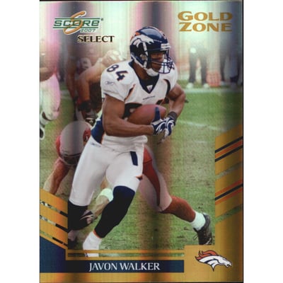 2007 Select Gold Zone #250 Javon Walker