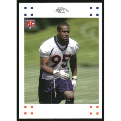2007 Topps Chrome White Refractors #TC232 Jarvis Moss