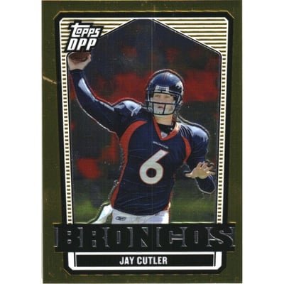 2007 Topps Draft Picks and Prospects Chrome Gold #58 Jay Cutler