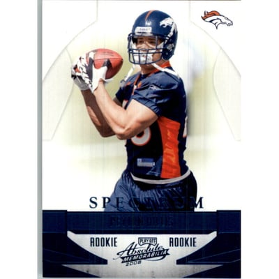 2008 Absolute Memorabilia Spectrum Blue Retail #226 Peyton Hillis