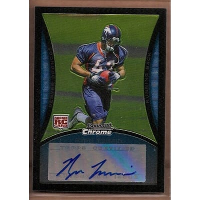 2008 Bowman Chrome Rookie Autographs #BC79 Ryan Torain G