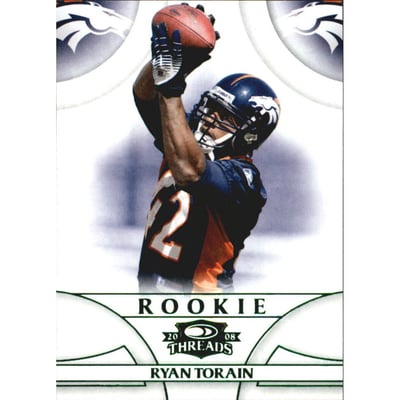 2008 Donruss Threads Retail Green #229 Ryan Torain