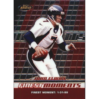 2008 Finest Moments #FMJE John Elway
