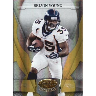 2008 Leaf Certified Materials Mirror Gold #38 Selvin Young