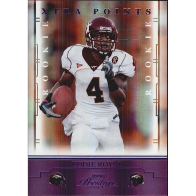 2008 Playoff Prestige Xtra Points Purple #136 Eddie Royal