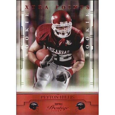 2008 Playoff Prestige Xtra Points Red #185 Peyton Hillis