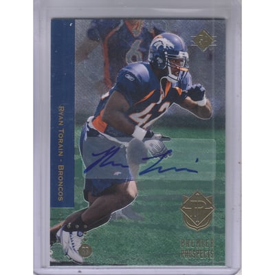 2008 SP Rookie Edition Autographs #247 Ryan Torain 94