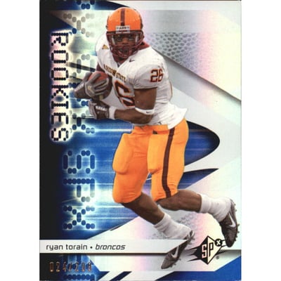 2008 SPx Silver Holofoil Rookies #140 Ryan Torain