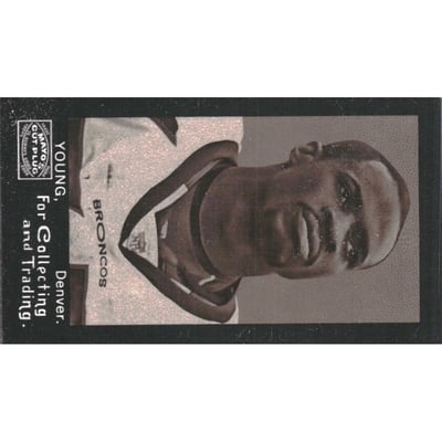 2008 Topps Mayo Mini Harvard Red Backs #25 Selvin Young