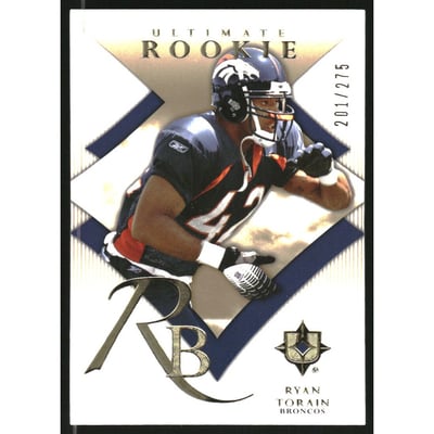 2008 Ultimate Collection #189 Ryan Torain RC