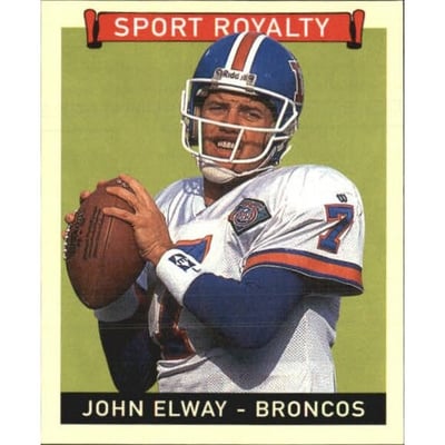 2008 Upper Deck Goudey Mini Red Backs #295 John Elway SR