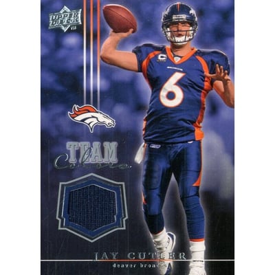 2008 Upper Deck Team Colors Jerseys #TCJC Jay Cutler