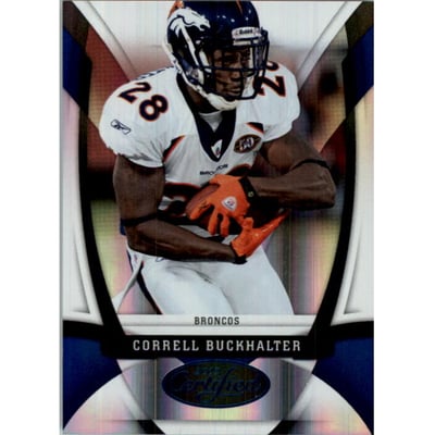 2009 Certified Mirror Blue #38 Correll Buckhalter