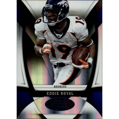 2009 Certified Mirror Blue #39 Eddie Royal