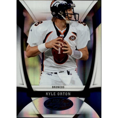 2009 Certified Mirror Blue #40 Kyle Orton