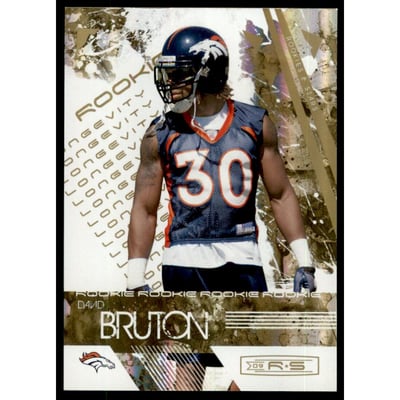 2009 Donruss Rookies and Stars Longevity Parallel Gold #143 David Bruton