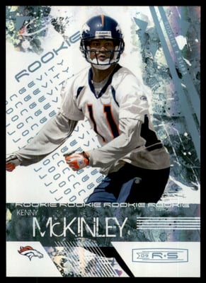 2009 Donruss Rookies and Stars Longevity Parallel Platinum #167 Kenny McKinley