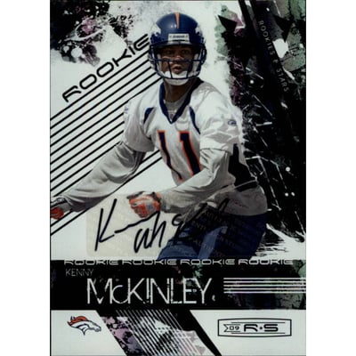 2009 Donruss Rookies and Stars Rookie Autographs Holofoil #167 Kenny McKinley/125