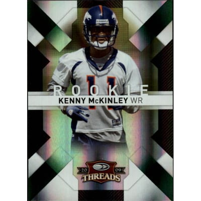 2009 Donruss Threads Retail Green #161 Kenny McKinley