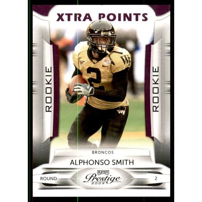 2009 Playoff Prestige Xtra Points Purple #104 Alphonso Smith