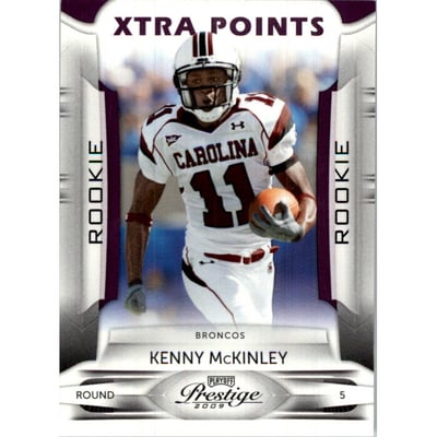 2009 Playoff Prestige Xtra Points Purple #162 Kenny McKinley