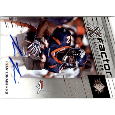 2009 SPx X-Factor Autographs #XRT Ryan Torain