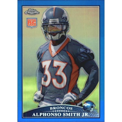 2009 Topps Chrome Blue Refractors #TC114 Alphonso Smith