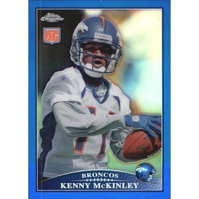 2009 Topps Chrome Blue Refractors #TC171 Kenny McKinley