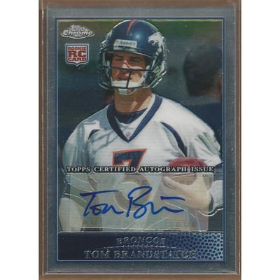 2009 Topps Chrome Rookie Autographs #TC214 Tom Brandstater D