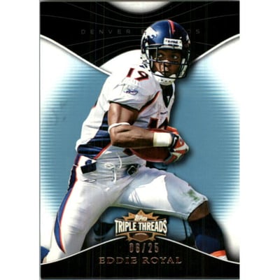2009 Topps Triple Threads Sapphire #76 Eddie Royal