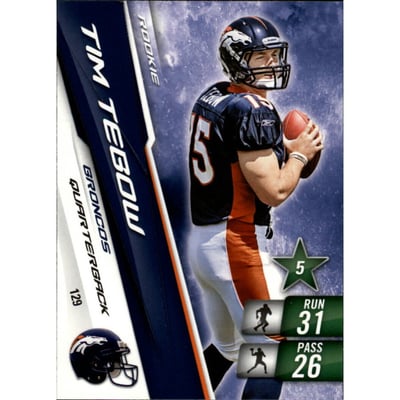 2010 Adrenalyn XL #129 Tim Tebow RC