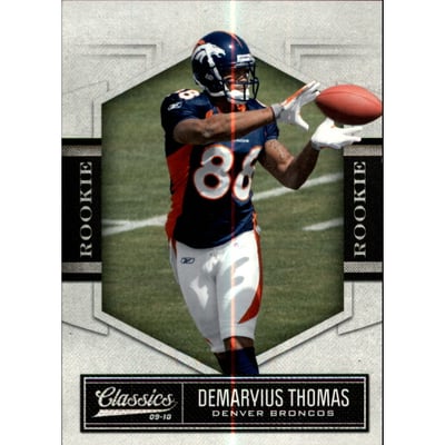 2010 Classics #129 Demaryius Thomas RC