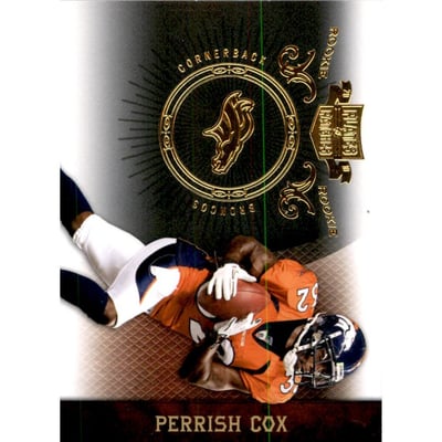 2010 Panini Plates and Patches Gold #178 Perrish Cox