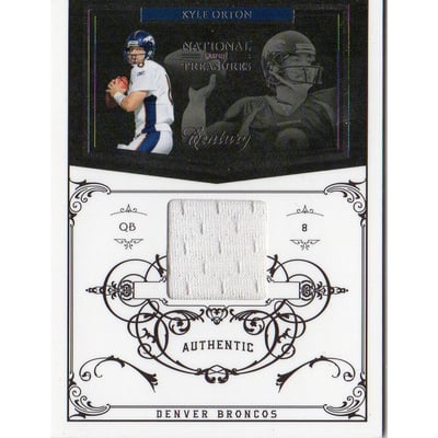2010 Playoff National Treasures Century Material #45 Kyle Orton/99