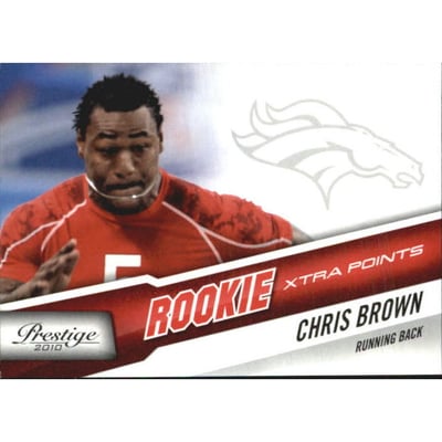 2010 Prestige Xtra Points Red #220 Chris Brown