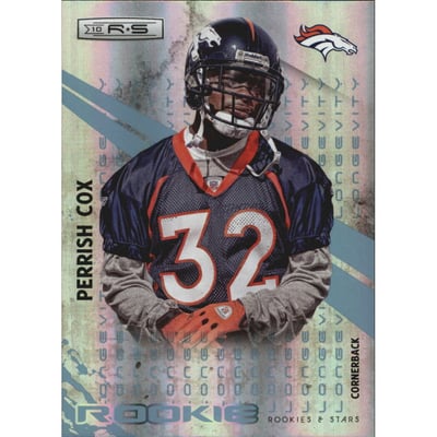 2010 Rookies and Stars Longevity Parallel Platinum #230 Perrish Cox
