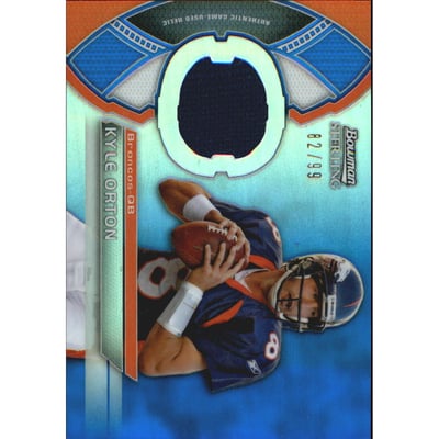 2011 Bowman Sterling Blue Refractors #BSRKO Kyle Orton JSY
